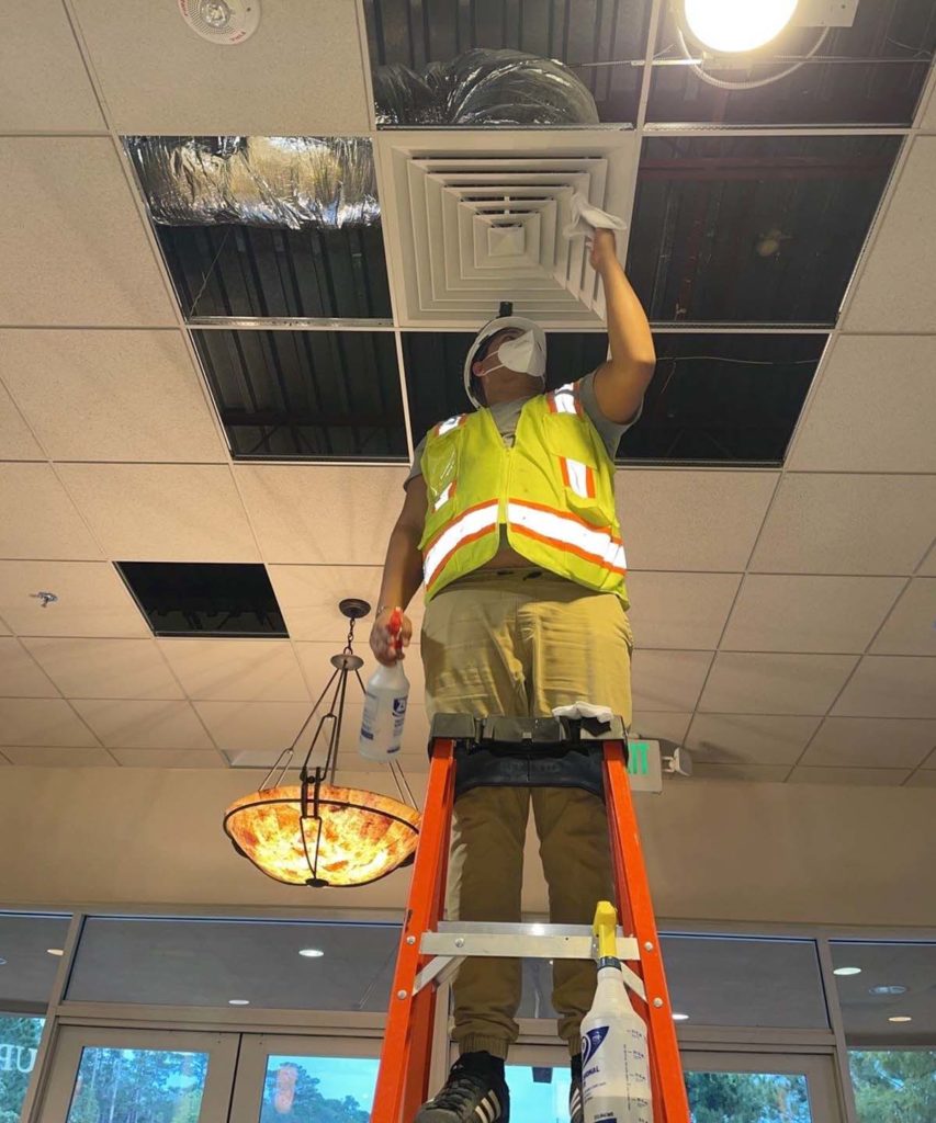 Commercial Building Vent Cleaning