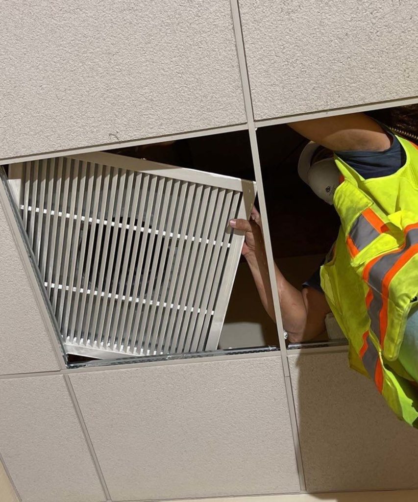 Corporate Office HVAC Restoration and Cleaning
