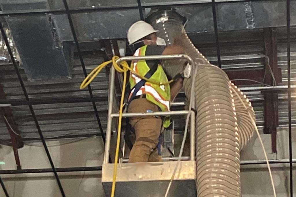 Industrial Air Duct Cleaning